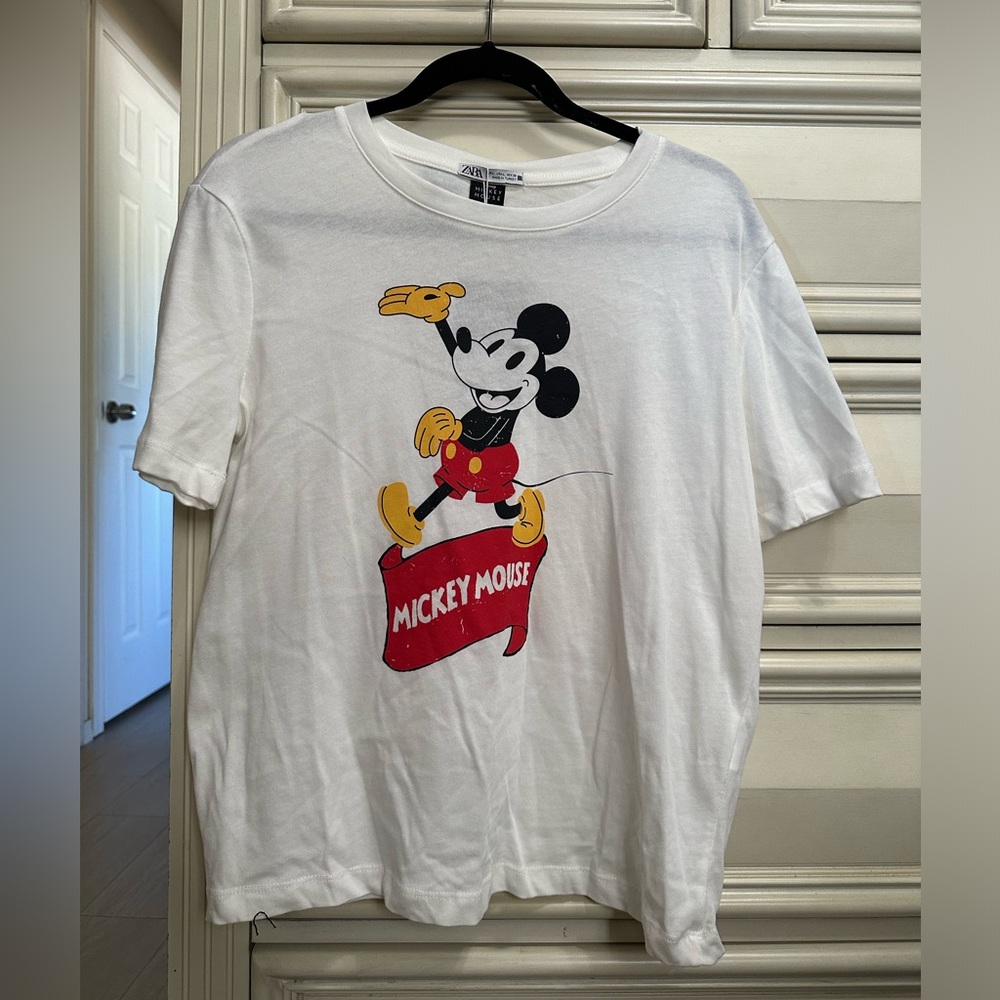 Zara Mickey Mouse shirt